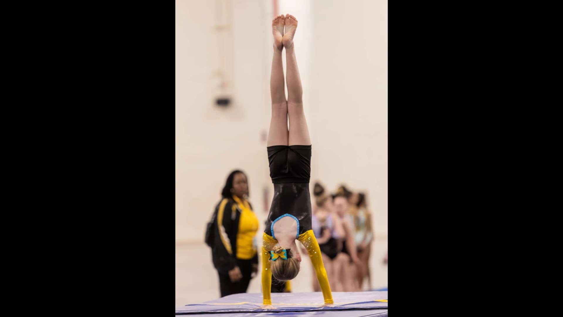 Elite Beam Routine